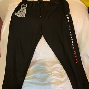 NWOT NOTORIOUS BIG SWEATPANTS